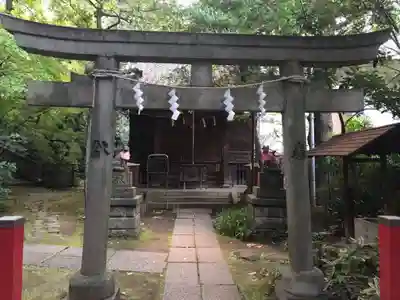 赤坂氷川神社の鳥居
