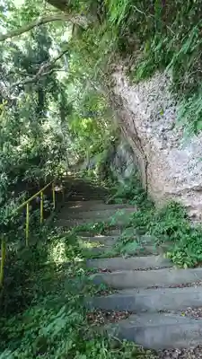 鹽竈神社　旧社殿の周辺