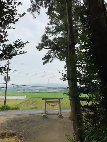 神明神社の景色