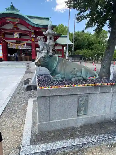 上野天満宮の狛犬