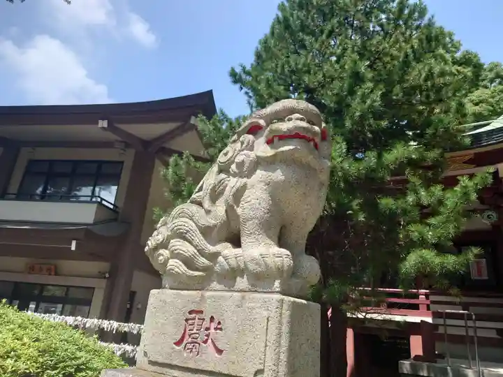 葛西神社の狛犬