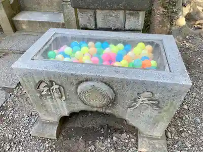 北澤八幡神社の手水舎