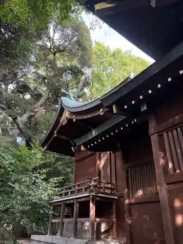 鎮守氷川神社の本殿・本堂