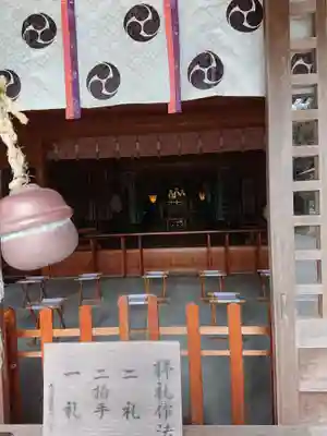 赤尾渋垂郡辺神社の本殿・本堂