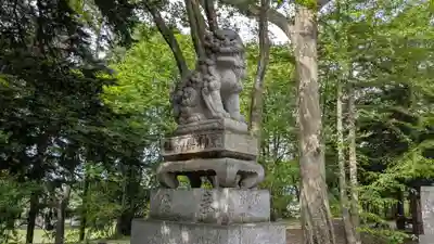 東神楽神社の狛犬