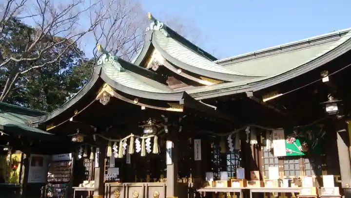 検見川神社の本殿・本堂