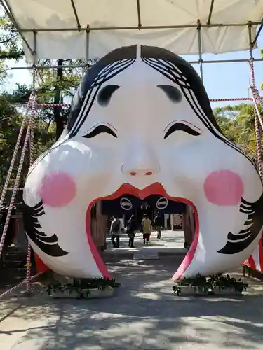 柳川総鎮守 日吉神社の山門