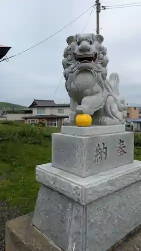 襟裳神社の狛犬