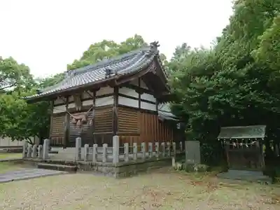 石井神明社の本殿・本堂