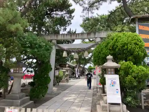 森戸大明神（森戸神社）の鳥居