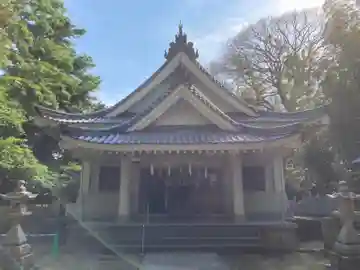 周敷神社の本殿・本堂