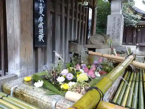 北野天満宮の手水舎