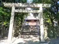 山神社(緒川新田山神社)の鳥居