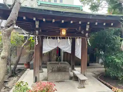 堀越神社の手水舎