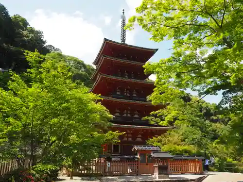 長谷寺の塔