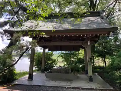 治水神社の手水舎