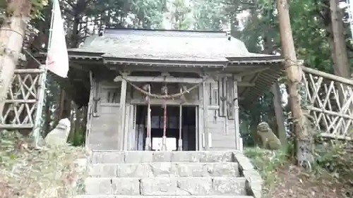 釣石神社の本殿