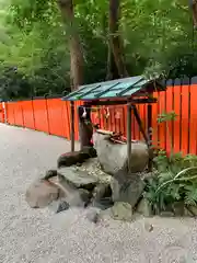 河合神社（鴨川合坐小社宅神社）の手水