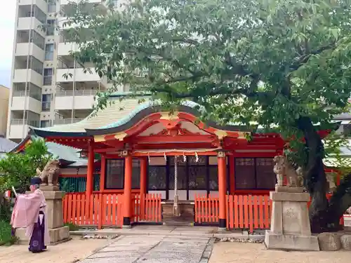 兵庫嚴島神社の本殿