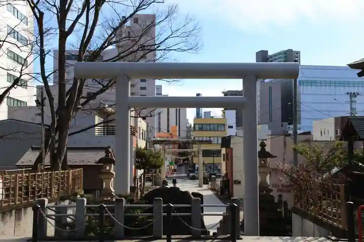 安積國造神社の鳥居