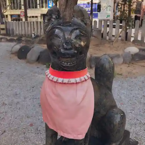 警固神社の狛犬