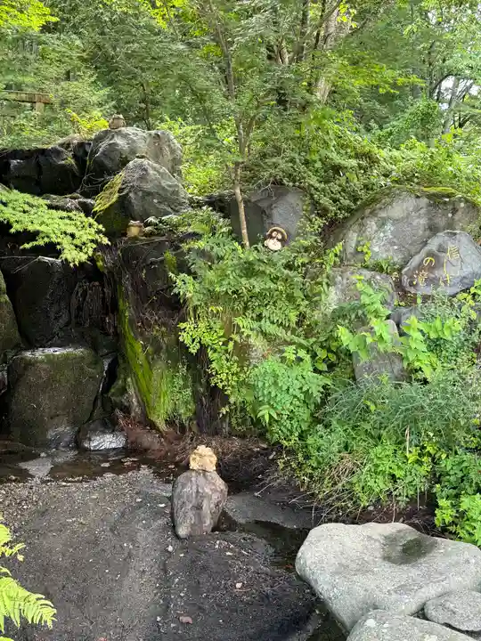 富士山東口本宮 冨士浅間神社の庭園