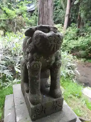 岩木山神社の狛犬