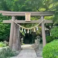武内神社の鳥居