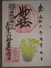 妙蓮寺の御朱印