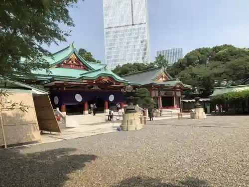 日枝神社の本殿・本堂