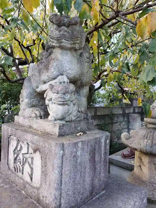 天満宮の狛犬