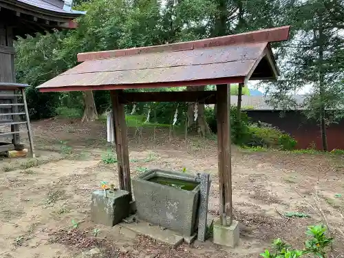 蛟蝄神社門の宮の手水舎