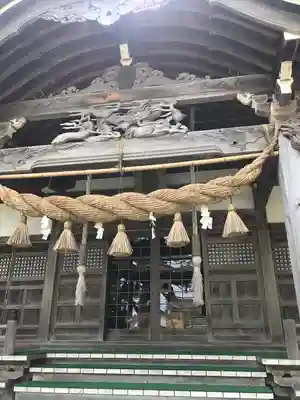 大畑八幡宮の本殿・本堂