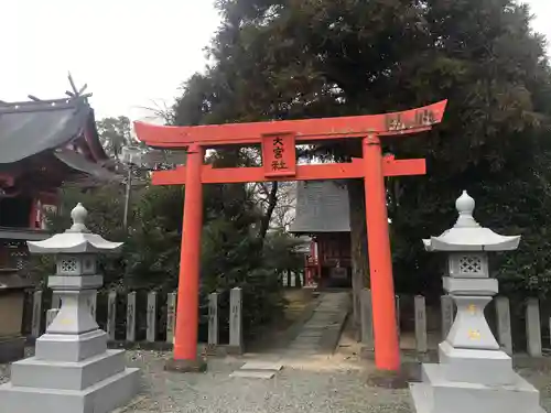 八代神社の鳥居