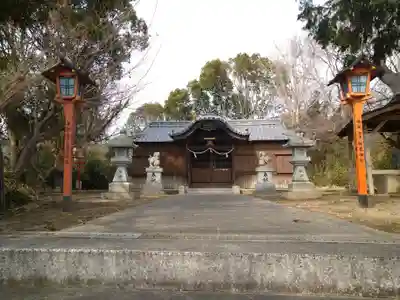 御霊社の本殿・本堂