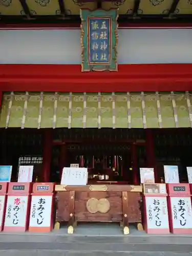 五社神社　諏訪神社の本殿・本堂