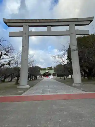 大阪護國神社の鳥居