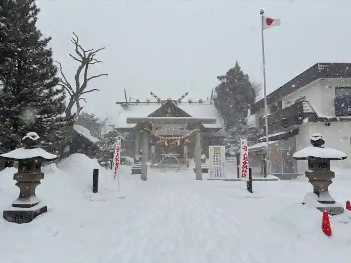 烈々布神社の鳥居