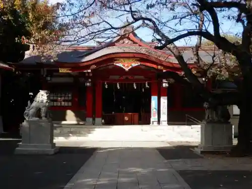 旗岡八幡神社の本殿・本堂