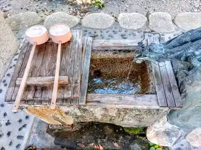 菅田神社の手水舎