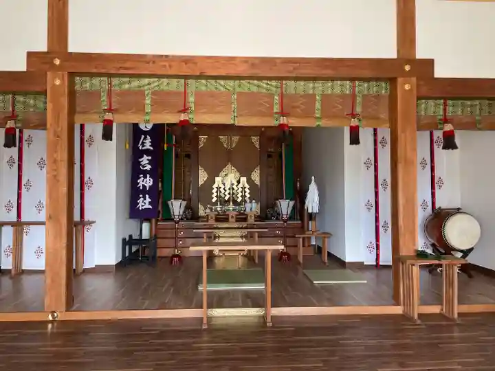 様似住吉神社の本殿・本堂
