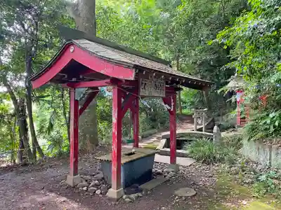 大井神社の手水舎