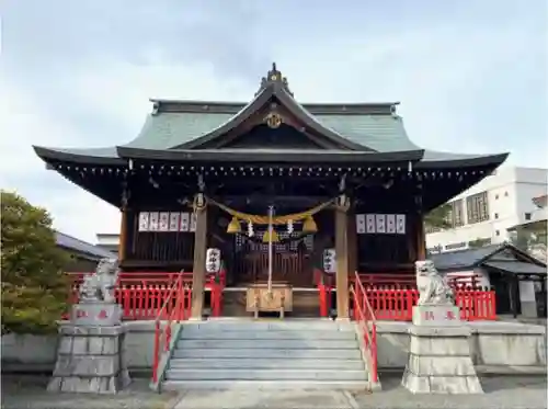 雷電神社の本殿