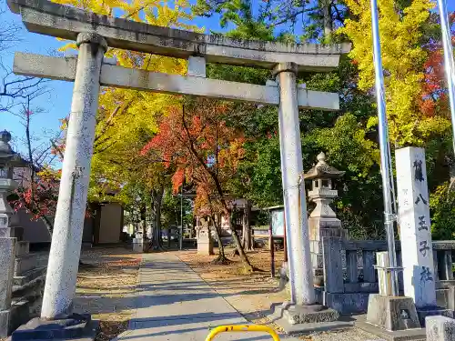 八王子社の鳥居