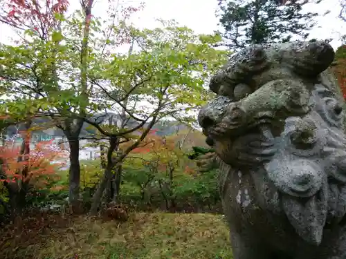 厚岸神社の狛犬