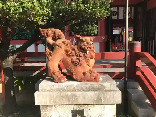 波上宮の狛犬