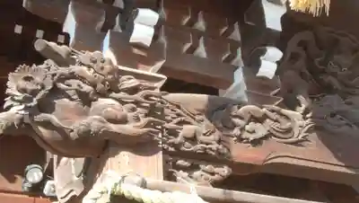 三輪里稲荷神社の芸術