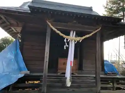 志波姫神社の本殿・本堂