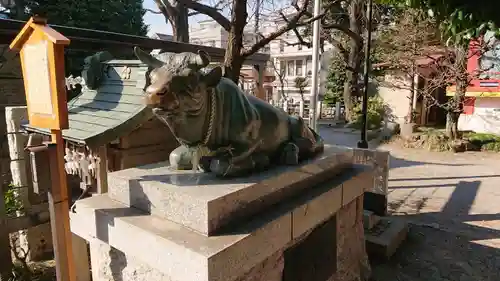 菅原神社の像