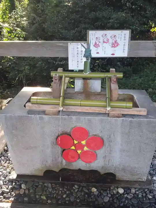 矢奈比賣神社(見付天神)の手水舎